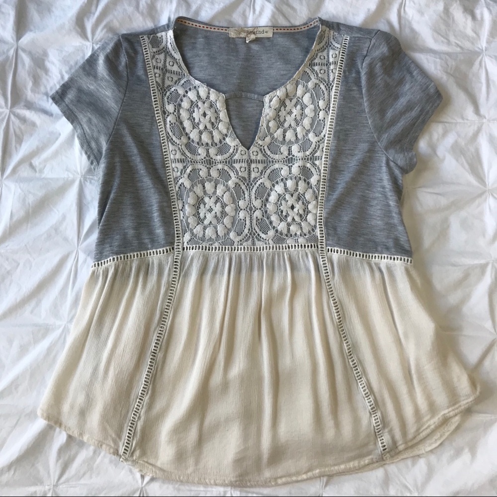 Pretty Anthropologie top